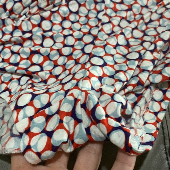 ❌SOLD❌Diane Von Furstenberg Denisha Spotted Print Hooded Romper🤍💙 - Picture 12 of 15